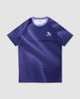 Men's Urbanfield Sports Nova Short Sleeve T-Shirt - Navy/Lilac