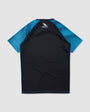 Men's Urbanfield Sports Nova Short Sleeve T-Shirt - Turquoise/Black