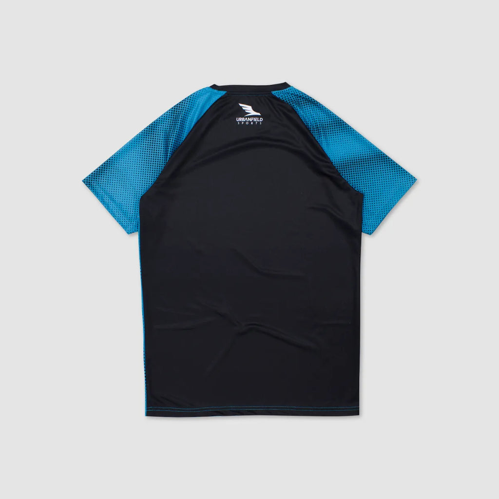 Men's Urbanfield Sports Nova Short Sleeve T-Shirt - Turquoise/Black