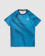 Men's Urbanfield Sports Nova Short Sleeve T-Shirt - Turquoise/Black