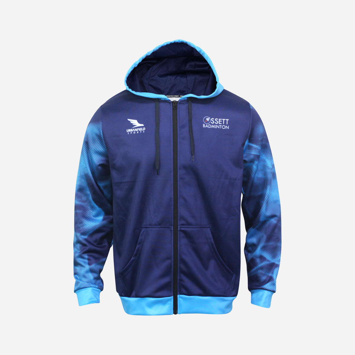 Ossett Badminton Club Full-Zip Hoodie