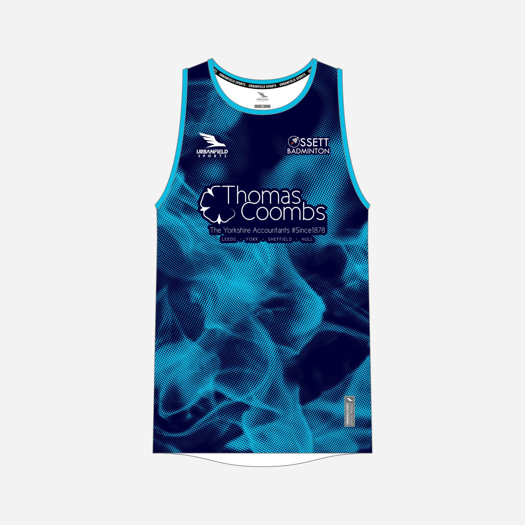 Men's Ossett Badminton Club Tank Top