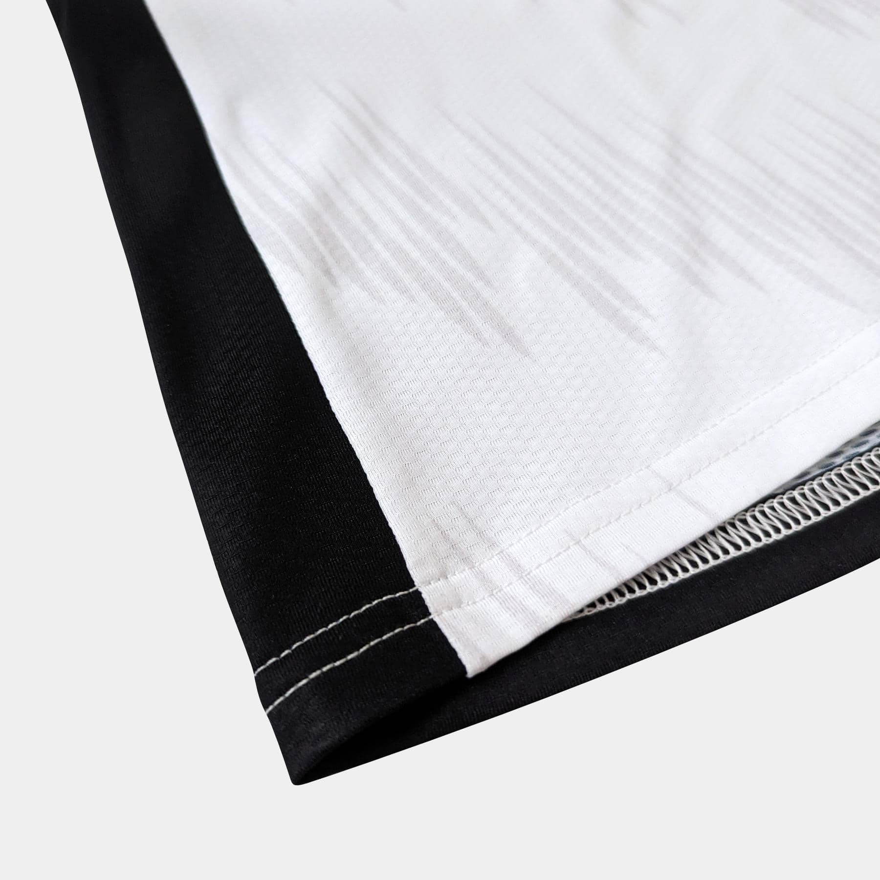 Men's speed short sleeve running T-shirt white / black