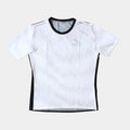 Men's speed short sleeve running T-shirt white / black