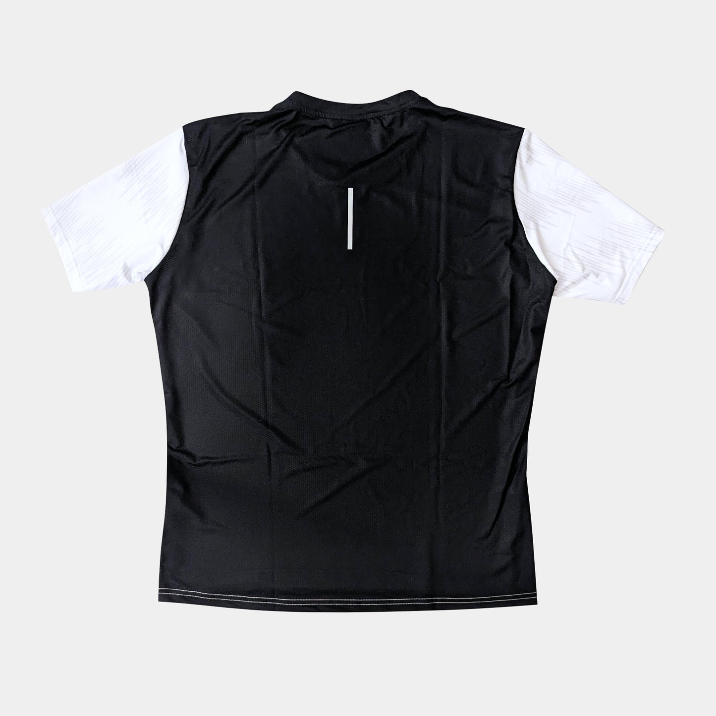 Men's speed short sleeve running T-shirt white / black
