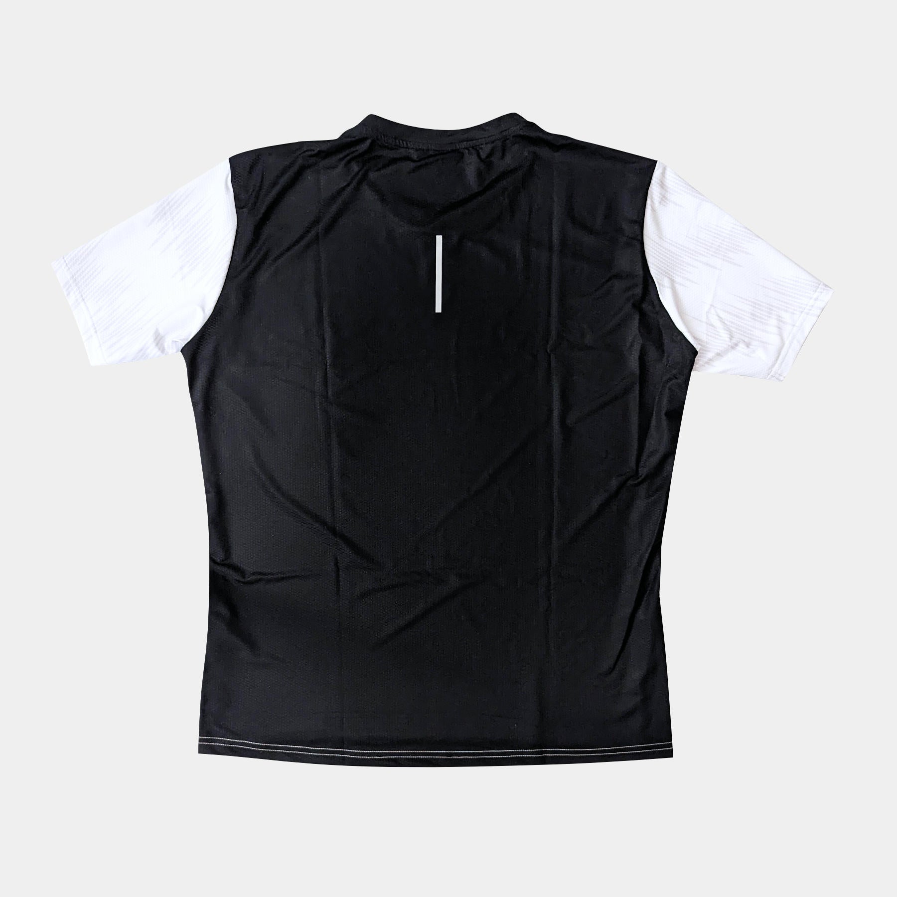 Men's speed short sleeve running T-shirt white / black