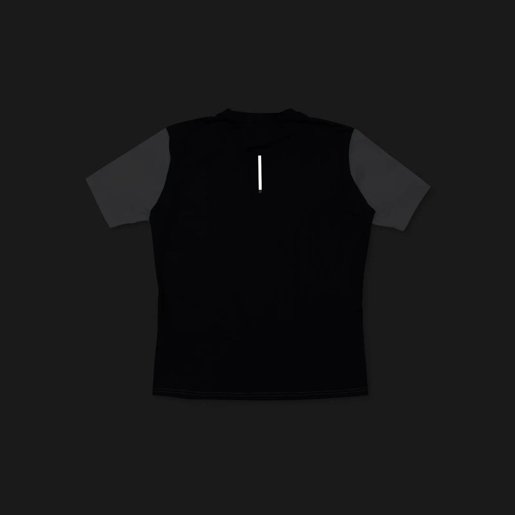 Men's Urbanfield Sports Speed Running T-Shirt - White/Black