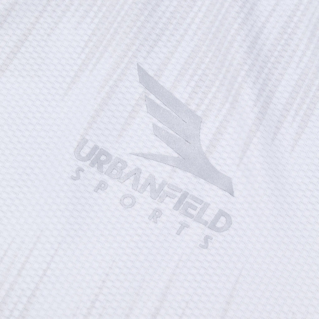 Men's Urbanfield Sports Speed Running T-Shirt - White/Black