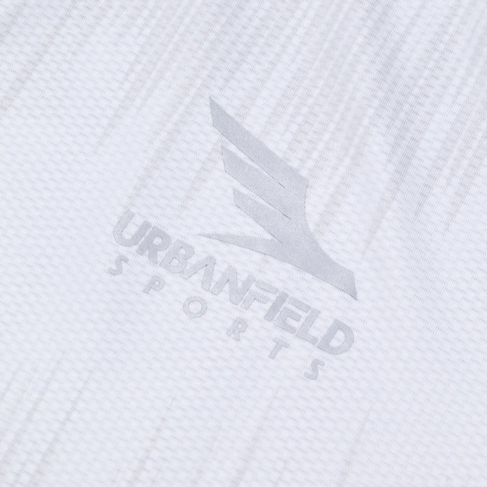 Men's Urbanfield Sports Speed Running T-Shirt - White/Black