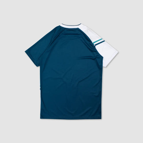 Men's Urbanfield Sports Speed Strike Short Sleeve T-Shirt - White/Deep Ocean Teal