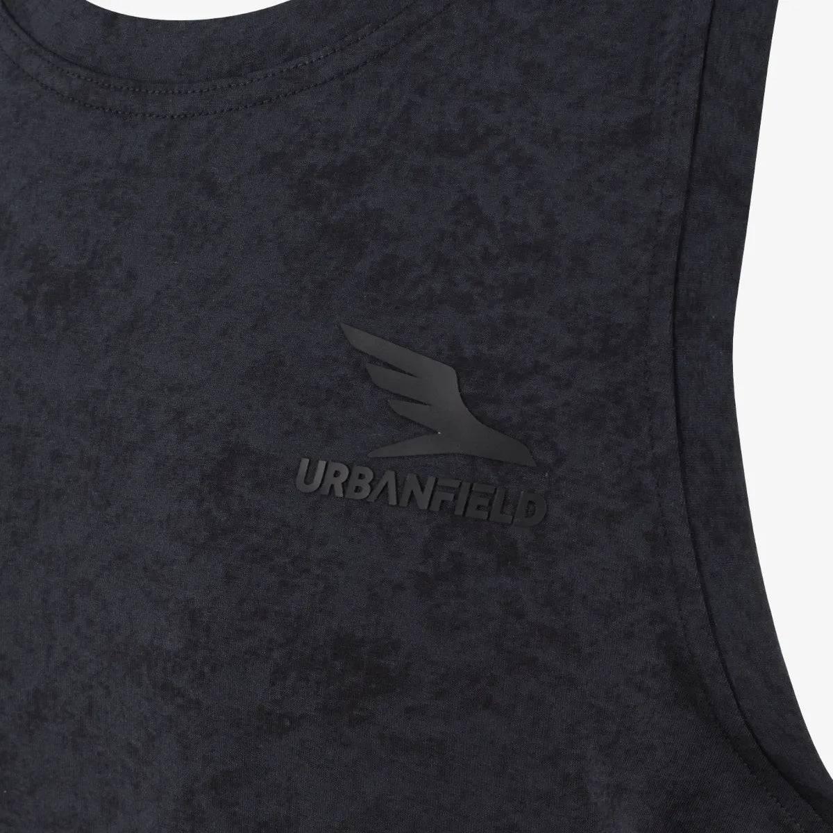 Urbanfield Sports Core Training Tie-Dye Singlet Men - Black