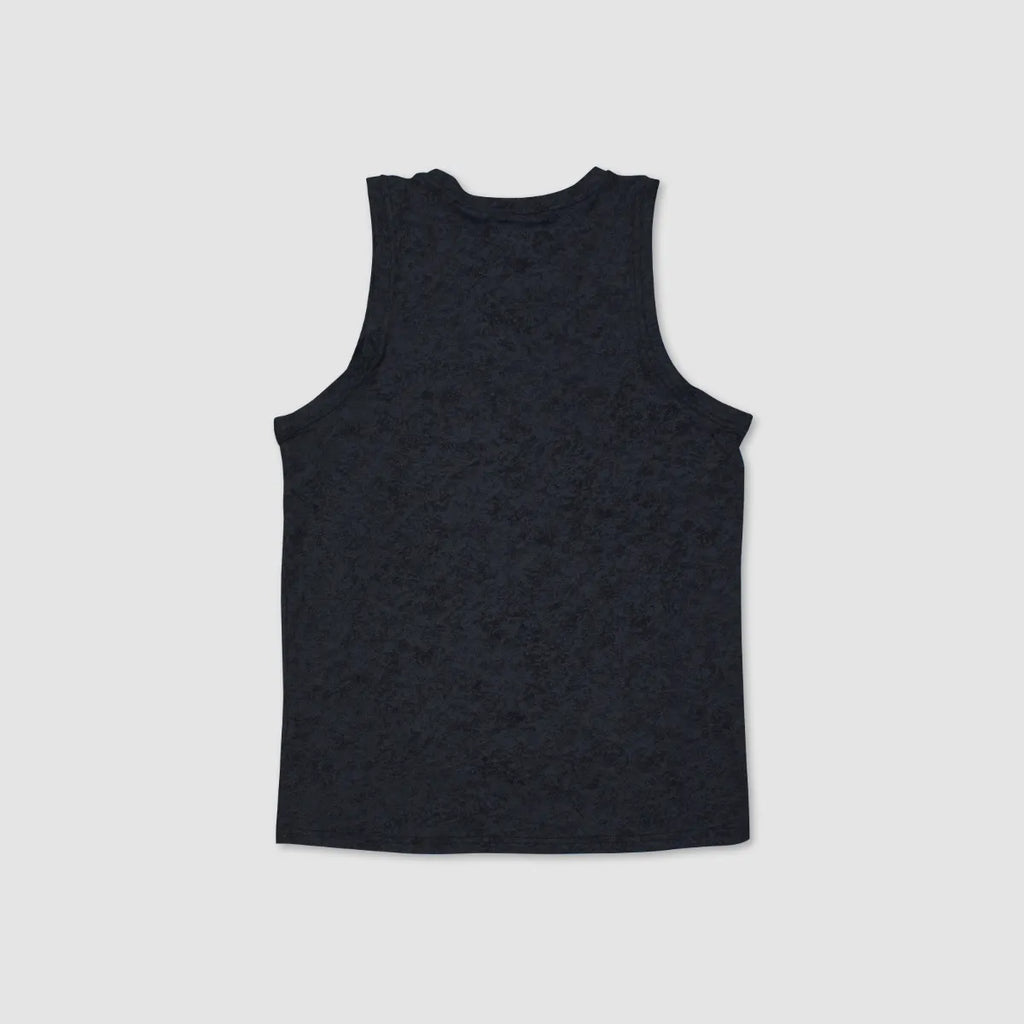 Men's Urbanfield Sports Core Training Tie-Dye Singlet - Black