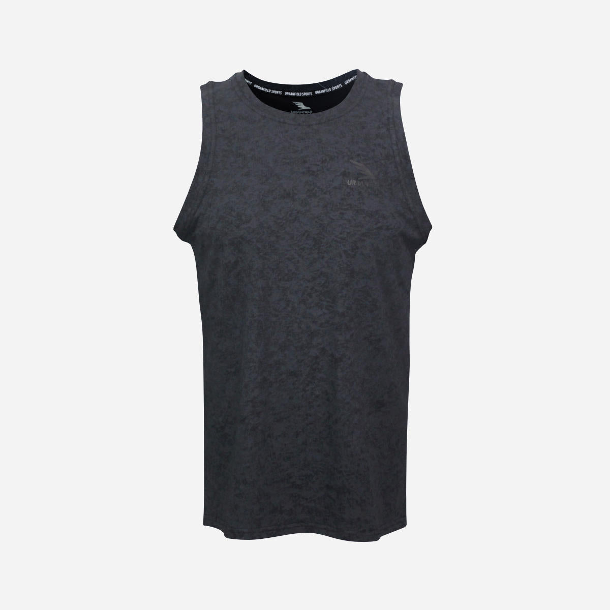 Men's Core Training Tie-Dye Singlet - Black