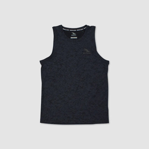 Men's Urbanfield Sports Core Training Tie-Dye Singlet - Black