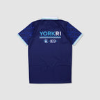 Men's York RI Centenary Polo Shirt - Navy Blue/Cyan/Mint Green/White
