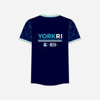 Men's York RI Centenary Shirt - Navy Blue/Cyan/Mint Green/White