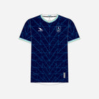 Men's York RI Centenary Shirt - Navy Blue/Cyan/Mint Green/White