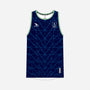 Men's York RI Centenary Tank Top - Navy Blue/Cyan/Mint Green/White