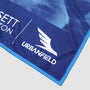 Ossett Badminton Club Hand Towel - Navy Blue/Vivid Sky Blue