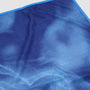 Ossett Badminton Club Hand Towel - Navy Blue/Vivid Sky Blue