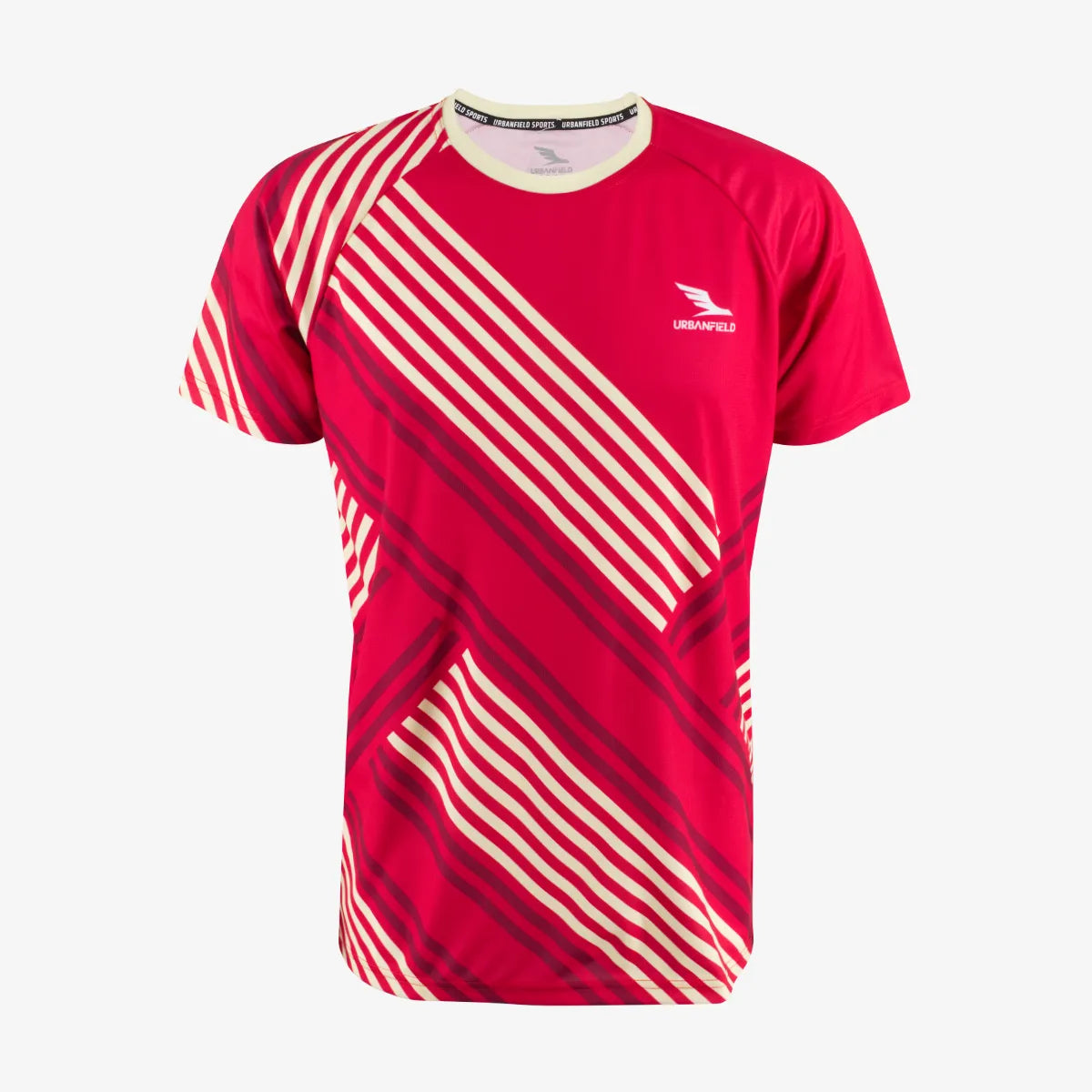 Urbanfield Sports Serve T-Shirt Men - Cherry
