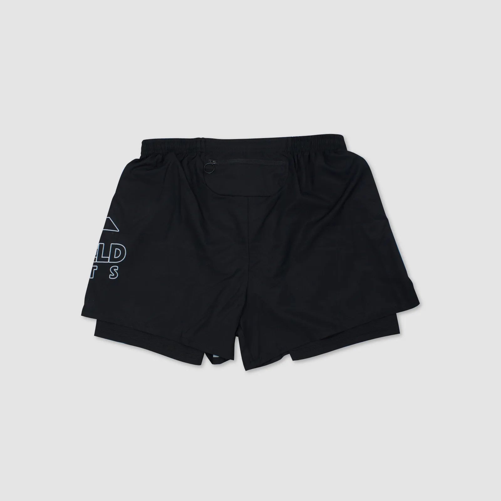 Urbanfield Sports Training Performance 2-in-1 Shorts - Black