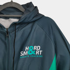 Close up view of Hard & Smart Sports Coaching logo