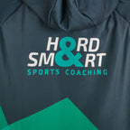 Close up view of Hard & Smart Sports Coaching logo