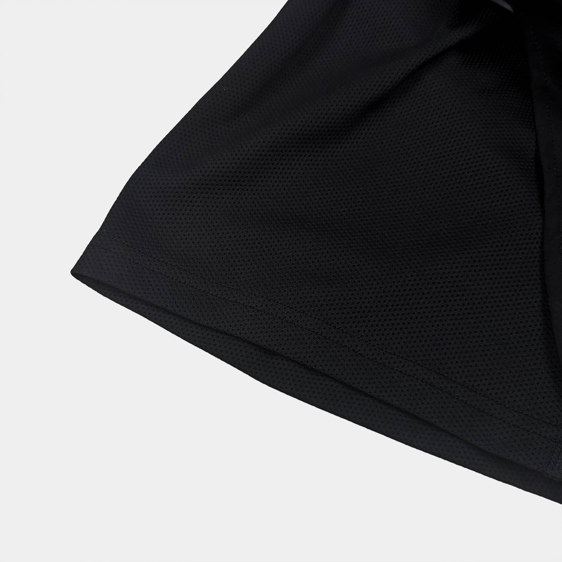Close up of Urbanfield Sports performance 2-in-1 shorts