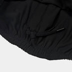 Close up of Urbanfield Sports performance 2-in-1 shorts drawcord