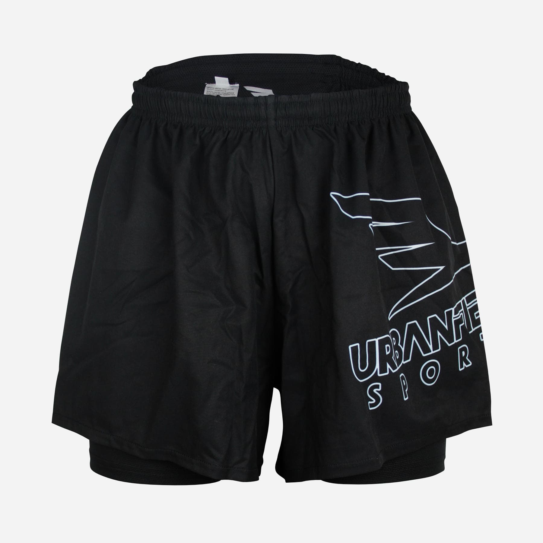 Training Performance 2-in-1 Shorts - Black