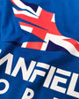Close-up of Urbanfield Sports GB logo