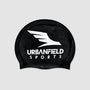 Urbanfield Sports Logo Swim Cap - Black