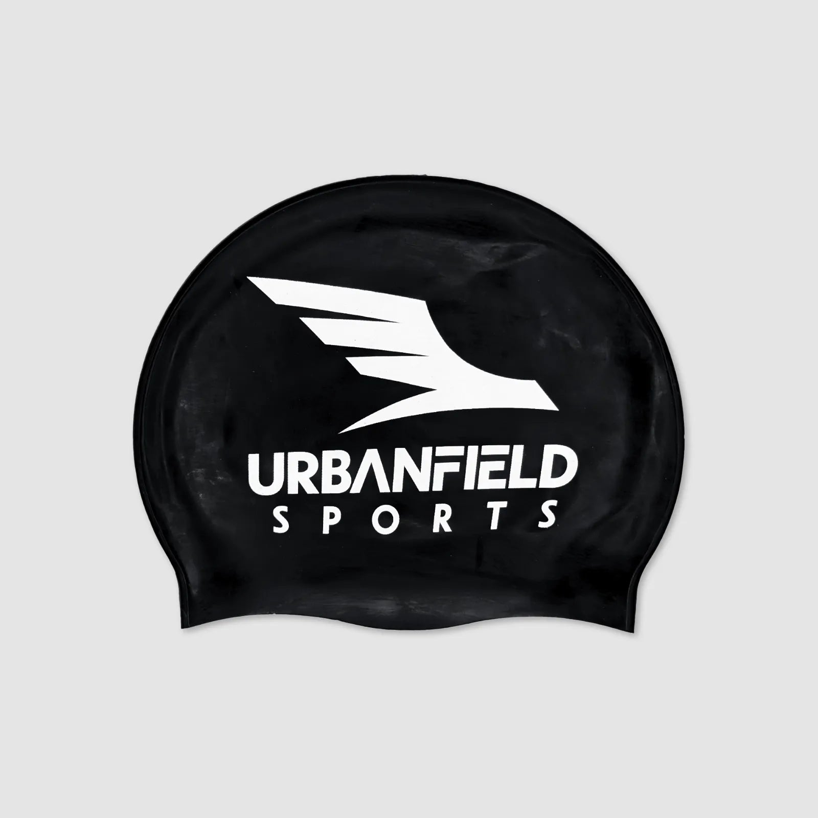 Urbanfield Sports Logo Swim Cap - Black
