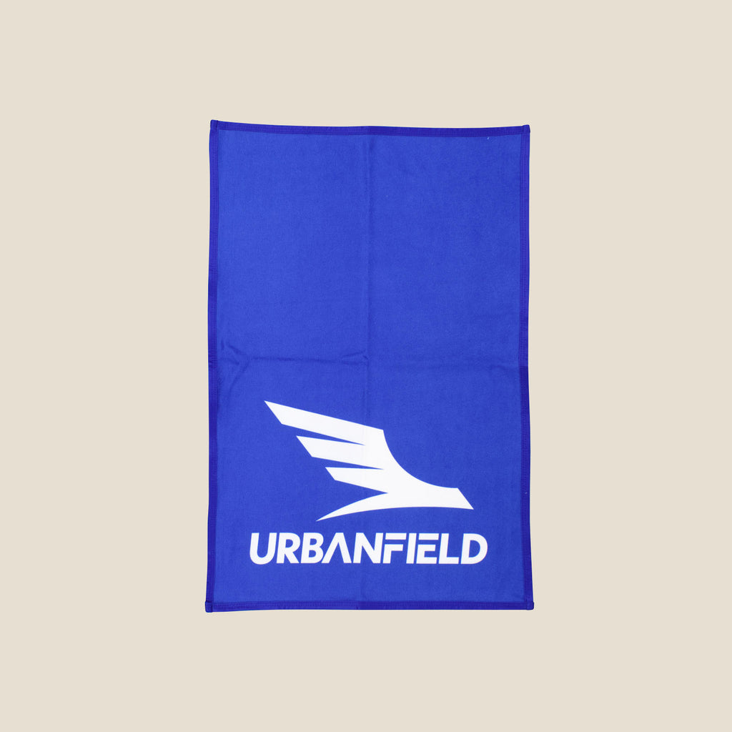 Urbanfield Sports Logo Hand Towel - Sapphire/White