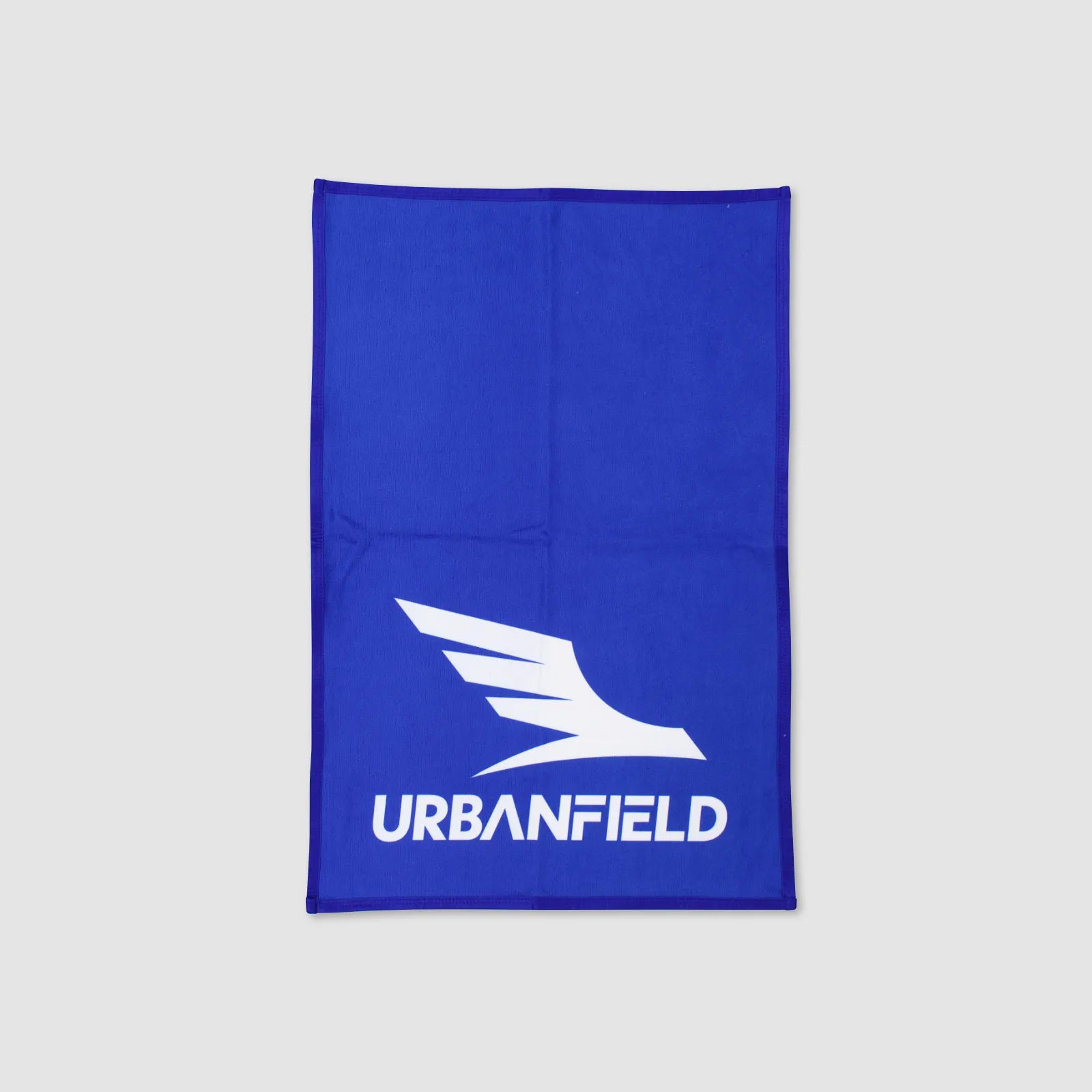 Urbanfield Sports Logo Hand Towel - Black/Sapphire