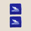 Urbanfield Sports Performance Wristband (2 Pack) - Sapphire/White