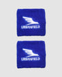 Urbanfield Sports Performance Wristband (2 Pack) - Sapphire/White