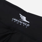 Women's Ace 3/4 Leggings - Black & Turquoise