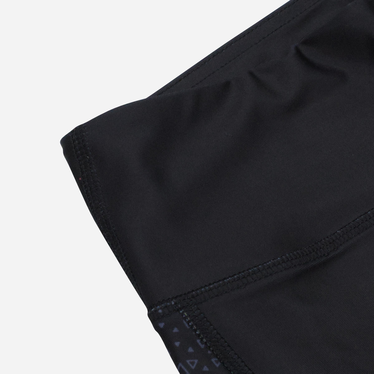 Women's Ace 3/4 Leggings - Black & Turquoise