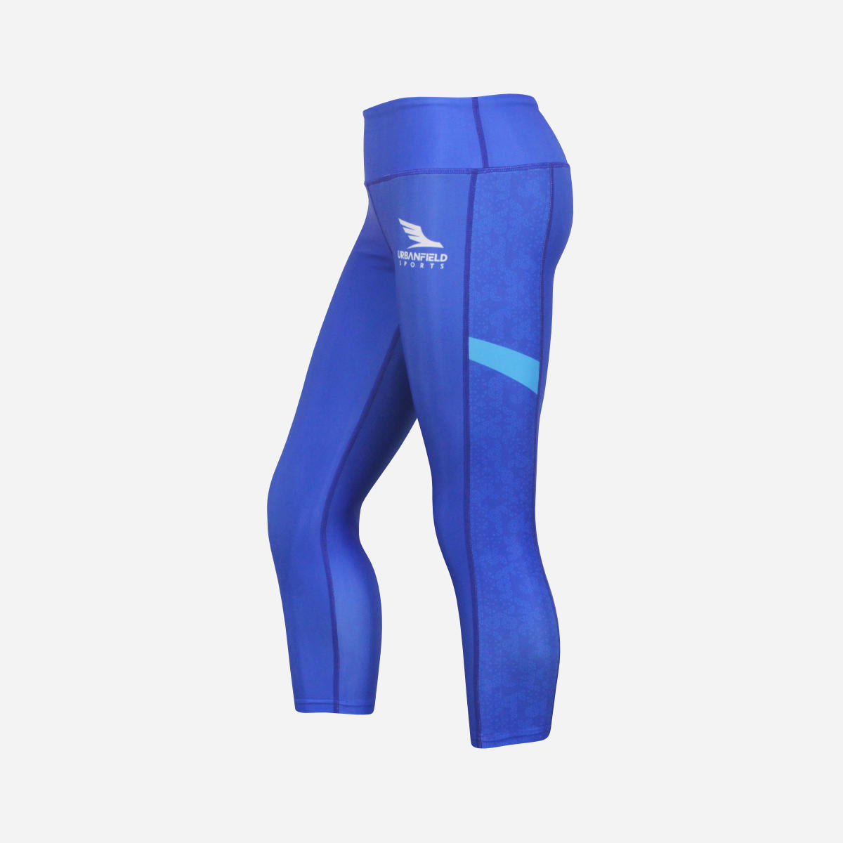 Women's Ace 3/4 Leggings - Royal Blue & Cyan Blue