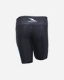 Women's Ace Short Leggings - Black/Turquoise