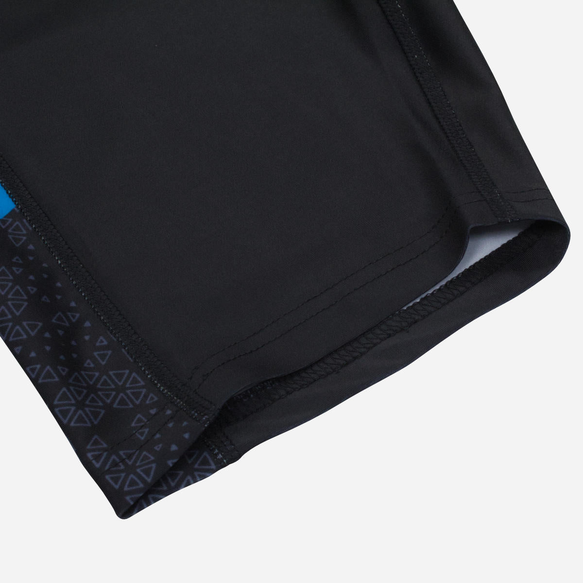 Women's Ace Short Leggings - Black & Turquoise