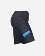 Women's Ace Short Leggings - Black/Turquoise