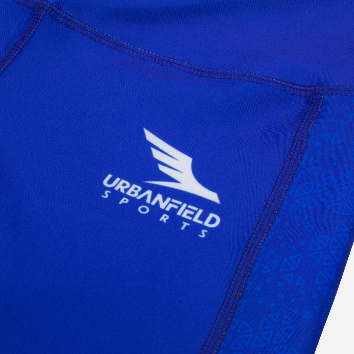 Women's Ace Short Leggings - Royal Blue & Cyan Blue