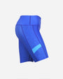 Women's Ace Short Leggings - Royal Blue/Cyan Blue