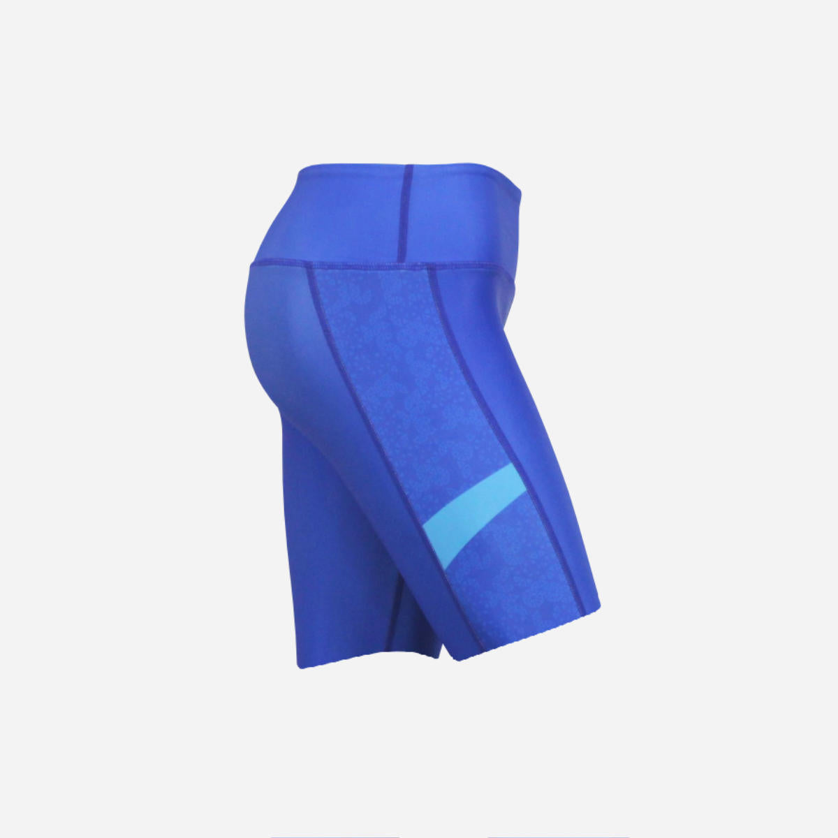 Women's Ace Short Leggings - Royal Blue & Cyan Blue