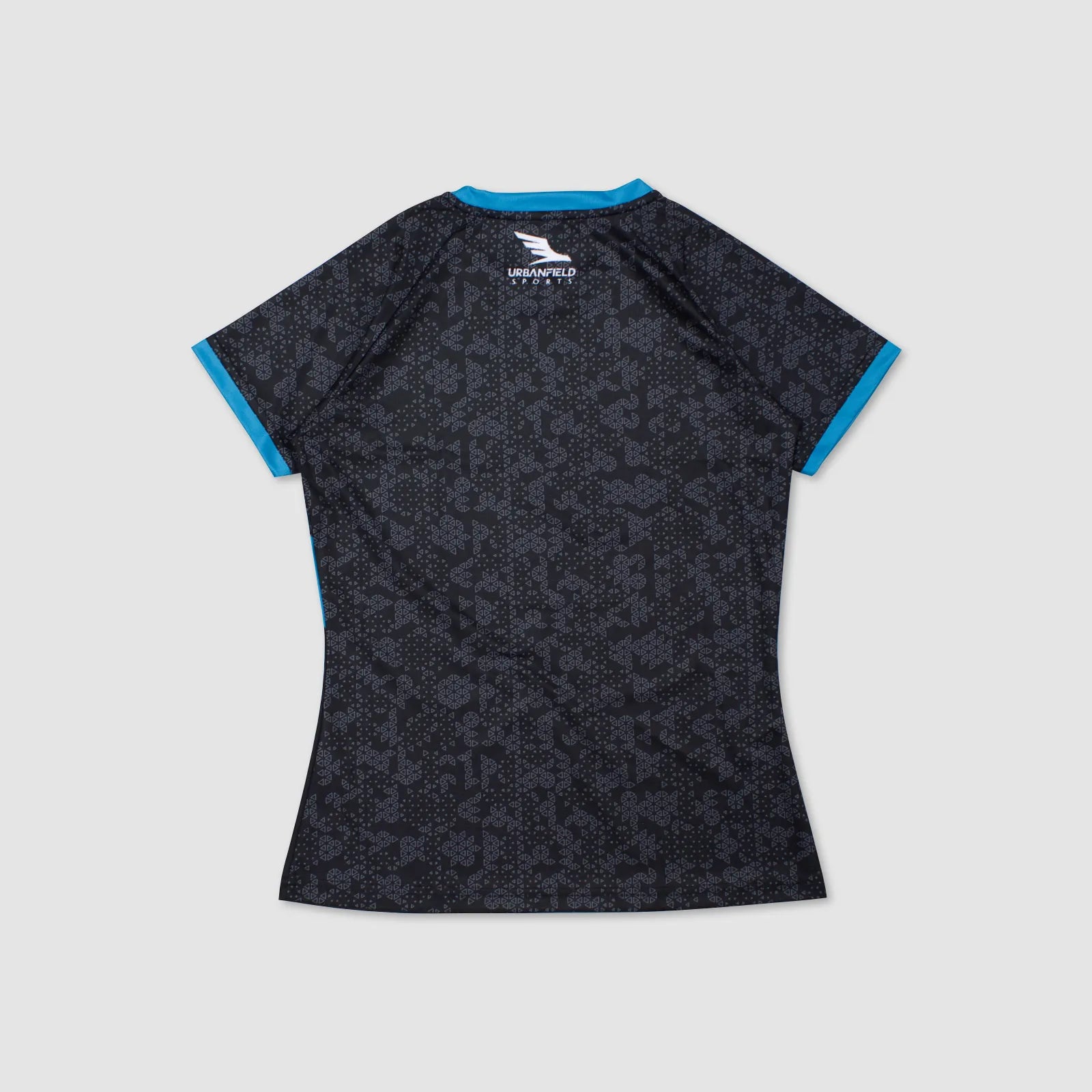 Women's Urbanfield Sports Ace T-Shirt - Black/Turquoise