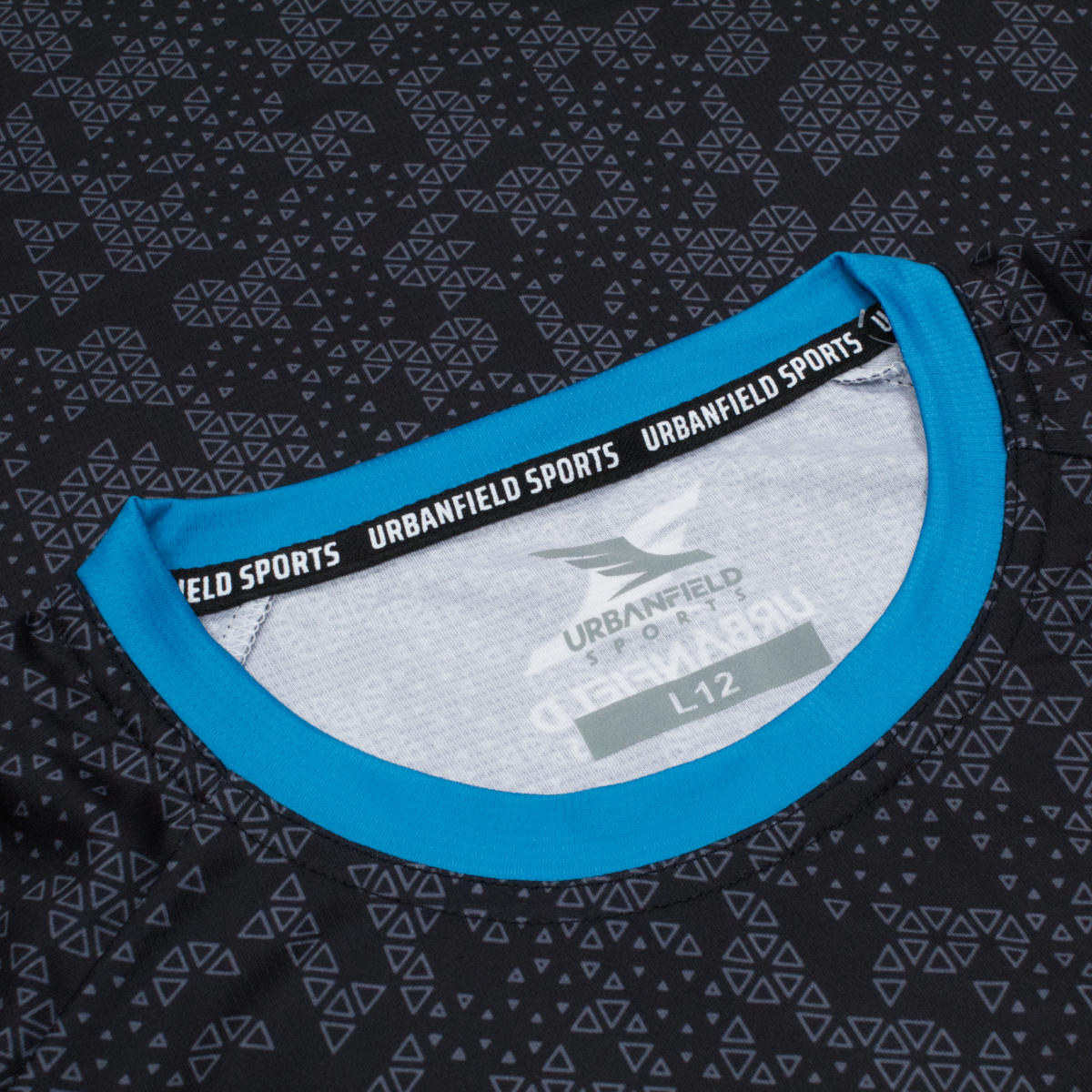 Women's Ace T-Shirt - Black & Turquoise