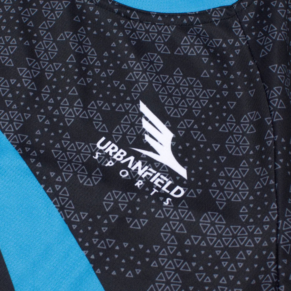 Women's Urbanfield Sports Ace T-Shirt - Black/Turquoise